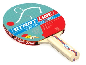 Ракетка для настольного тенниса start line level 100 прямая control - fgospostavki.ru - Каменск-Уральский