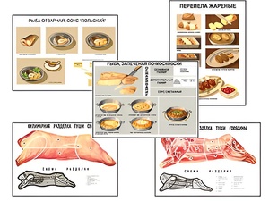 Плакаты ПРОФТЕХ "Кулинарные рецепты" (17 пл, винил, 70х100) - fgospostavki.ru - Каменск-Уральский