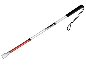 Трость складная графит детская на крючке 85 сантиметров (5 светоотражающих звеньев) - fgospostavki.ru - Каменск-Уральский