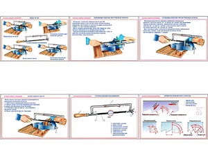 Плакаты ПРОФТЕХ "Основы работы ножовкой" (6 пл, винил, 70х100) - fgospostavki.ru - Каменск-Уральский