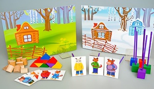 Игровой набор Фребеля "Заюшкина избушка" (серия "Сказочный мир". Выпуск 1) - fgospostavki.ru - Каменск-Уральский