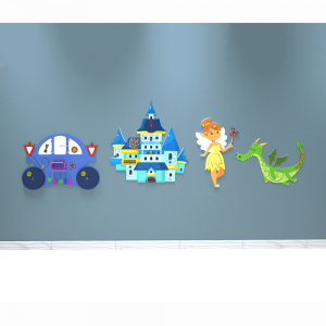 Комплект бизибордов «В сказочном королевстве» 4 в 1 - fgospostavki.ru - Каменск-Уральский