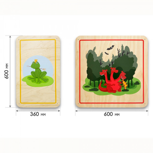 Набор стеновых панелей «Мир сказки - Волшебные герои» - fgospostavki.ru - Каменск-Уральский