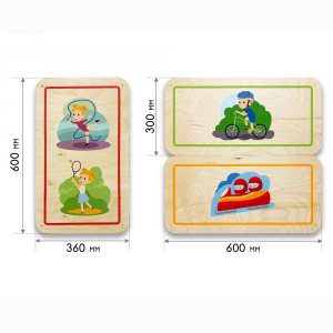 Набор стеновых панелей «Спорт - Движение-жизнь» - fgospostavki.ru - Каменск-Уральский