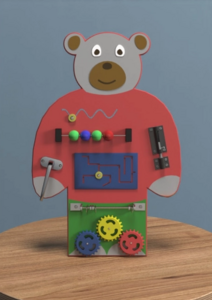 Бизиборд «Папа-медведь» - fgospostavki.ru - Каменск-Уральский