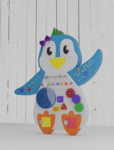 Бизиборд «Радостный пингвин» - fgospostavki.ru - Каменск-Уральский