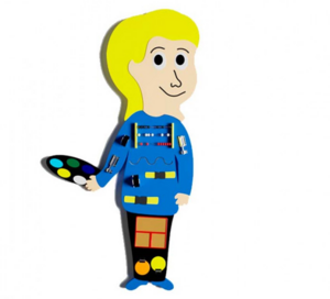 Бизиборд «Юный художник» - fgospostavki.ru - Каменск-Уральский