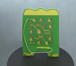 Бизиборд «Зеленый лабиринт» - fgospostavki.ru - Каменск-Уральский