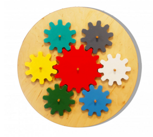 Бизиборд «Цветные шестеренки» - fgospostavki.ru - Каменск-Уральский