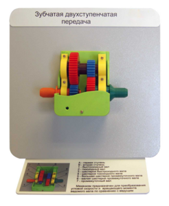 Демонстрационная модель "Зубчатая двухступенчатая передача"  - fgospostavki.ru - Каменск-Уральский