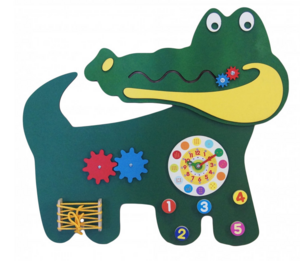 Бизиборд «Зеленый крокодил» - fgospostavki.ru - Каменск-Уральский