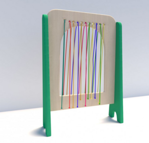 Дидактическая панель с цветными шнурочками - fgospostavki.ru - Каменск-Уральский