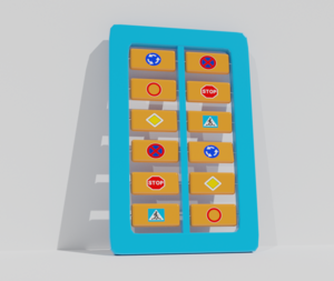 Игровая панель «Дорожные знаки»  - fgospostavki.ru - Каменск-Уральский