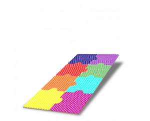 Настенная панель «Разноцветные пазлы» - fgospostavki.ru - Каменск-Уральский