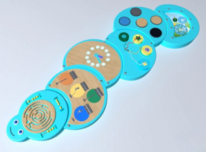 Развивающая панель «Гусеница» - fgospostavki.ru - Каменск-Уральский