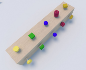 Развивающая панель «Винтовые цветочки » - fgospostavki.ru - Каменск-Уральский