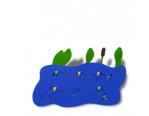 Тактильно-развивающая панель «Пруд» - fgospostavki.ru - Каменск-Уральский