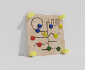 Тактильно-развивающая панель с лабиринтами - fgospostavki.ru - Каменск-Уральский