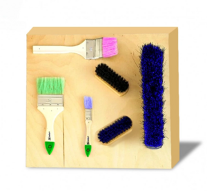 Тактильно-развивающая панель с мягкими кисточками - fgospostavki.ru - Каменск-Уральский