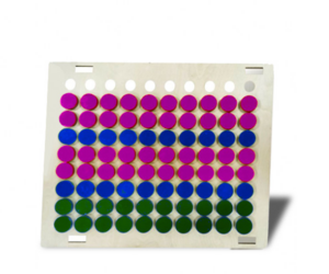 Тактильно-развивающая панель «Цветные фигурки» - fgospostavki.ru - Каменск-Уральский