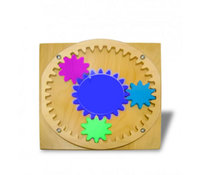 Тактильно-развивающая панель «Цветные шестеренки» - fgospostavki.ru - Каменск-Уральский
