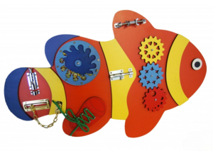 Бизиборд «Оранжевая рыбка» - fgospostavki.ru - Каменск-Уральский