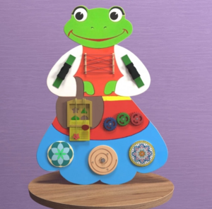 Бизиборд «Лягушка» - fgospostavki.ru - Каменск-Уральский