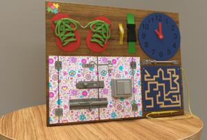 Бизиборд «Для девочек» - fgospostavki.ru - Каменск-Уральский