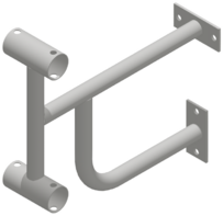 Кронштейн настенный (двухрядный) - fgospostavki.ru - Каменск-Уральский