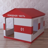Детский игровой домик «Пожарная служба» - fgospostavki.ru - Каменск-Уральский