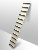 Доска наклонная ребристая (2 метра, дерево) - fgospostavki.ru - Каменск-Уральский