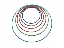 Обруч гимнастический стальной утяжеленный (1000 мм)  - fgospostavki.ru - Каменск-Уральский