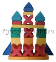 Мягкий модуль-конструктор "Башня" (21 элемент) - fgospostavki.ru - Каменск-Уральский