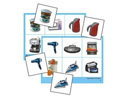 Логопедическое лото "Бытовая техника" (4 планшета, 24 карточки, цветное, ламинированное) - fgospostavki.ru - Каменск-Уральский