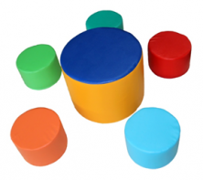 Игровая мебель "Посиделки" (6 банкеток) - fgospostavki.ru - Каменск-Уральский