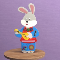 Бизиборд «Зайчик-побегайчик» - fgospostavki.ru - Каменск-Уральский