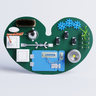 Бизиборд «Зеленое сердце» - fgospostavki.ru - Каменск-Уральский