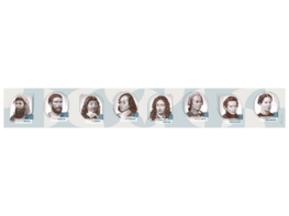 Стенд-лента "Выдающиеся деятели математики" - fgospostavki.ru - Каменск-Уральский