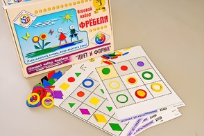 Игровой набор Фребеля "Цвет и форма" (серия "Эксперимент") - fgospostavki.ru - Каменск-Уральский