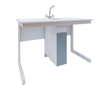 Стол ученический для кабинета химии двухместный - fgospostavki.ru - Каменск-Уральский