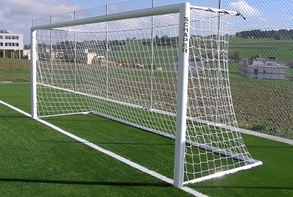 Сетка для футбольных ворот (нить 2,2 миллиметра, 7,5Х2,5Х(1Х2) ячейка 100Х100) - fgospostavki.ru - Каменск-Уральский