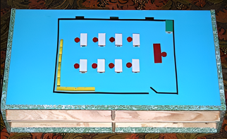 Магнитный набор для реабилитации "Ориентир" (для слепых и слабовидящих детей) - fgospostavki.ru - Каменск-Уральский