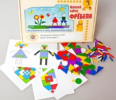 Игровой набор Фребеля "Конструктор плоскостной-4" (Серия "Эксперимент") - fgospostavki.ru - Каменск-Уральский