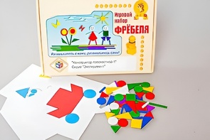 Игровой набор Фребеля "Конструктор плоскостной-1" (Серия "Эксперимент") - fgospostavki.ru - Каменск-Уральский