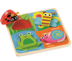 Тактильные пазлы "Лужок" - fgospostavki.ru - Каменск-Уральский