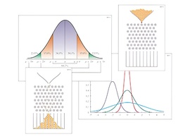 Модель-аппликация "Нормальное распределение (Распределение Гаусса)" (ламинированная) - fgospostavki.ru - Каменск-Уральский