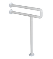Поручень напольно-настенный с антибактериальным покрытием (белый) - fgospostavki.ru - Каменск-Уральский