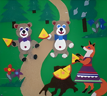 Пособие для слабовидящих детей - Театр-сказка "Два жадных медвежонка" - fgospostavki.ru - Каменск-Уральский