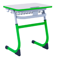 Парта SMARTY одноместная регулируемая по высоте с антивандальной кромкой - fgospostavki.ru - Каменск-Уральский