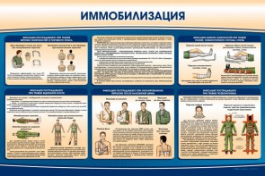 Стенд "Иммобилизация" - fgospostavki.ru - Каменск-Уральский